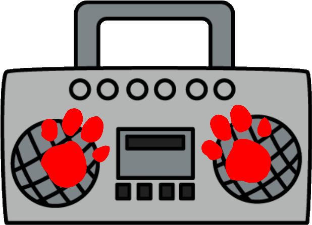 Tape Clipart Tape Player - Radio Clipart - Png Download (640x480), Png Download
