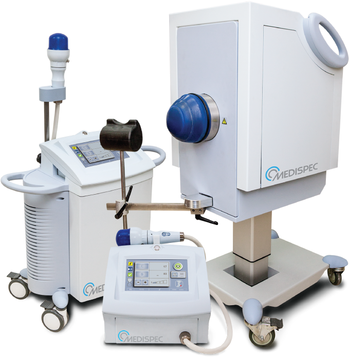 Slimspec - Extracorporeal Shockwave Therapy Clipart (709x722), Png Download