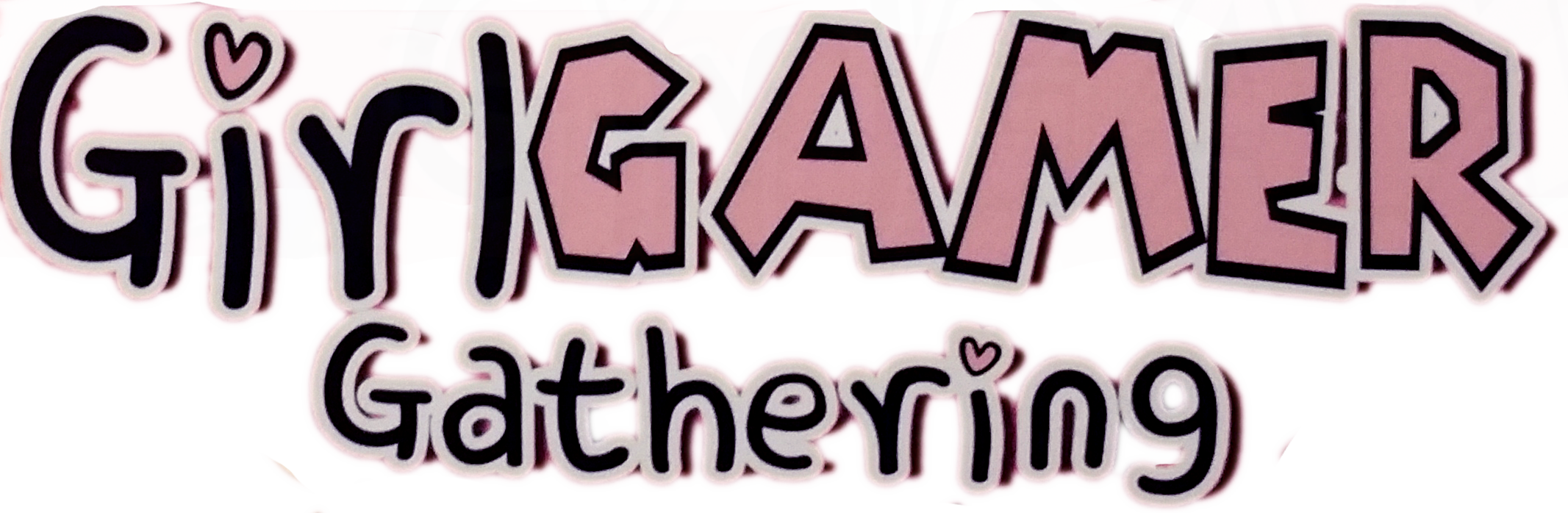 Girl Gamer Clipart (2133x698), Png Download