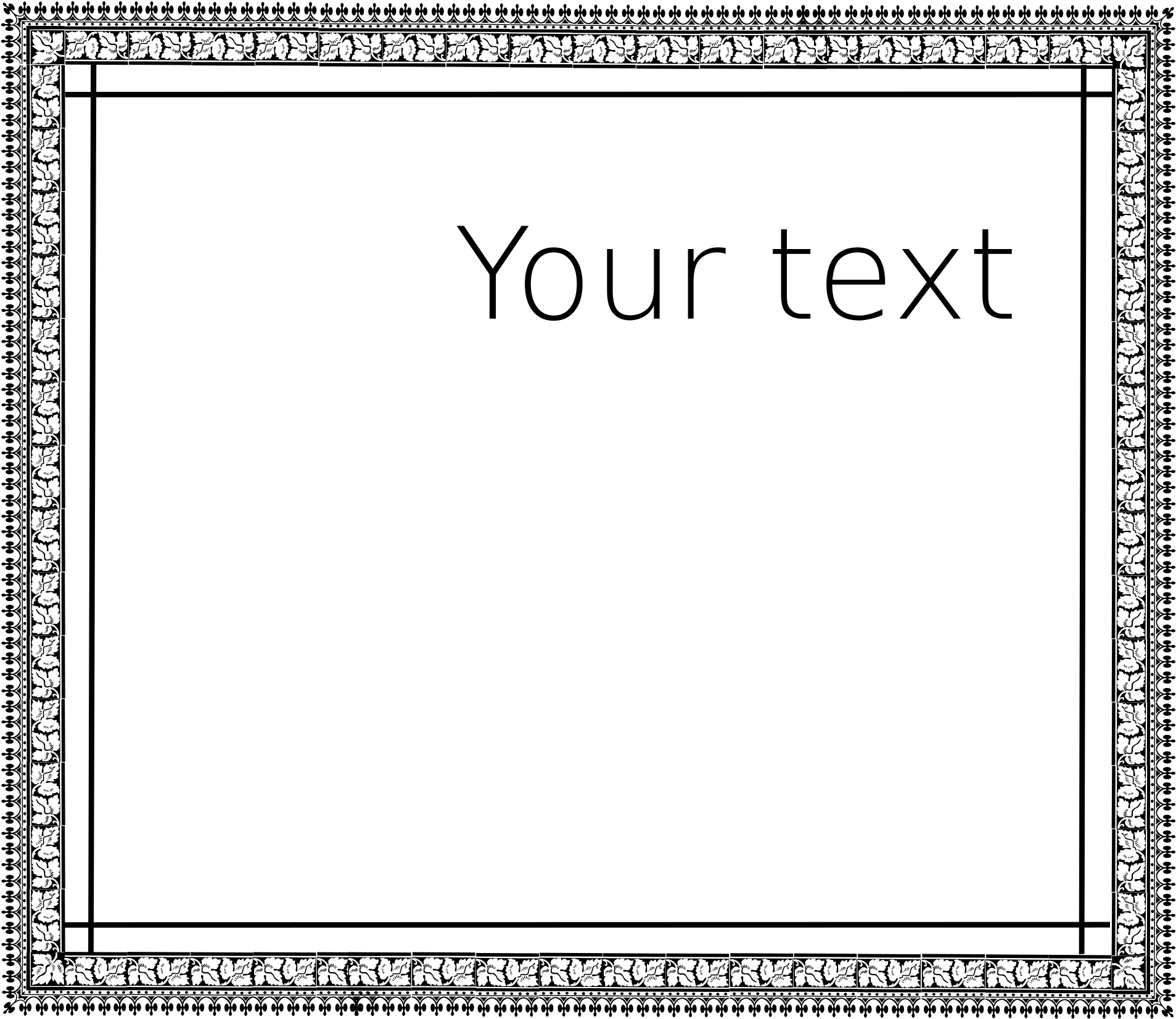 This Free Icons Png Design Of Vintage Frame With Grape - Circle Clipart (2400x3394), Png Download