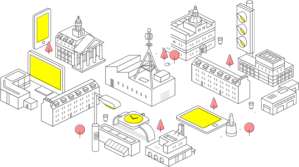 City Data Story - Illustration Clipart (1200x627), Png Download