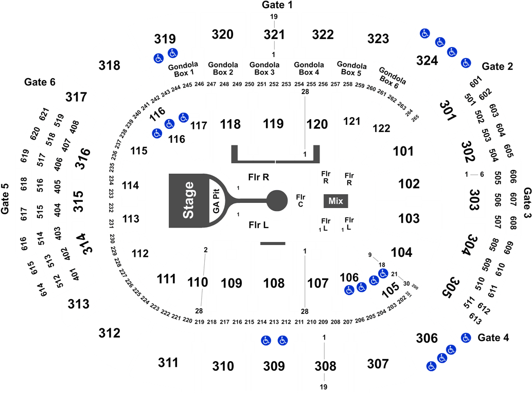 Michael Buble - König Pilsener Arena Saalplan Clipart (1050x794), Png Download