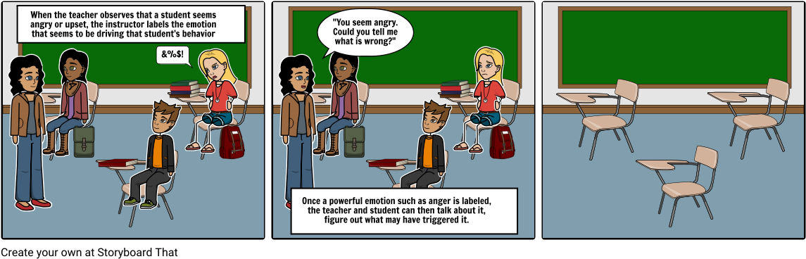 Validate Student's Emotions - Student Emotion Clipart (1164x385), Png Download