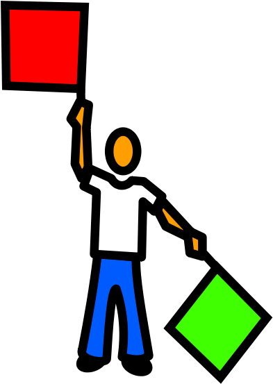 Y Semaphore Png Clip Arts - Green Signal Flag Transparent Png (600x600), Png Download