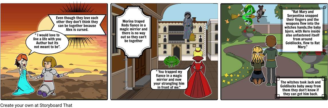 Land Of Stories - Cartoon Clipart (1164x385), Png Download