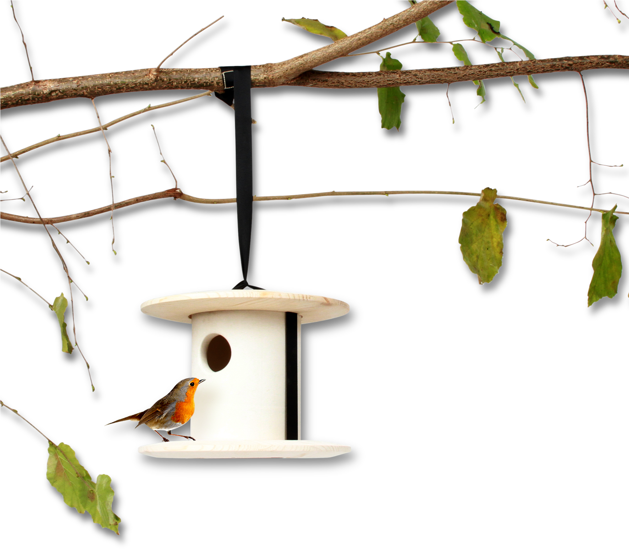 Bird Breakfast Birdhouse - Nest Box Clipart (2000x2000), Png Download