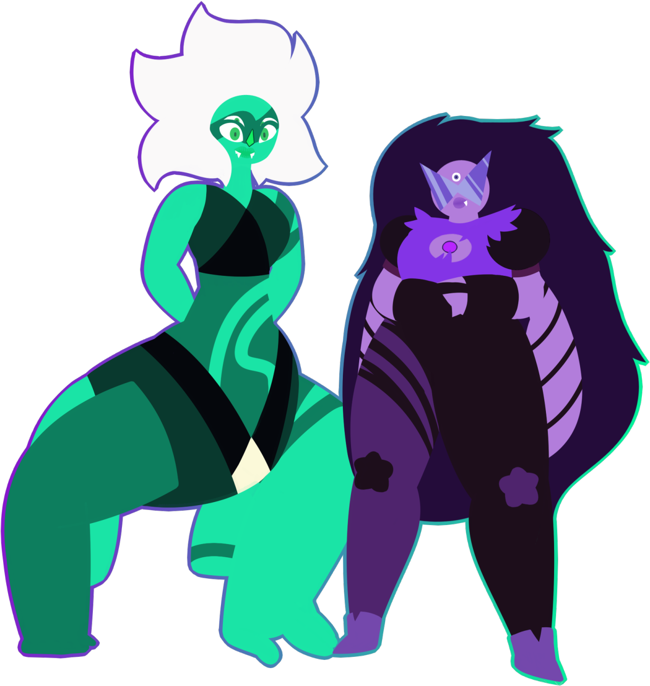 A Bday Present For My Big Scary Monster Friend - Cartoon Clipart (1274x1343), Png Download