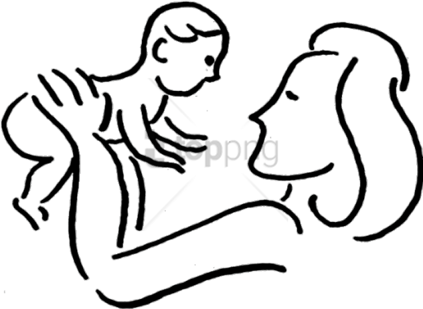 Free Png Mommymother Child - Happy Mothers Day 2017 Clipart (850x622), Png Download