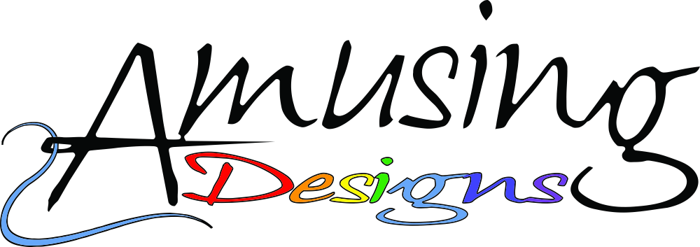 Amusing Designs Amusing Designs Clipart (1000x353), Png Download