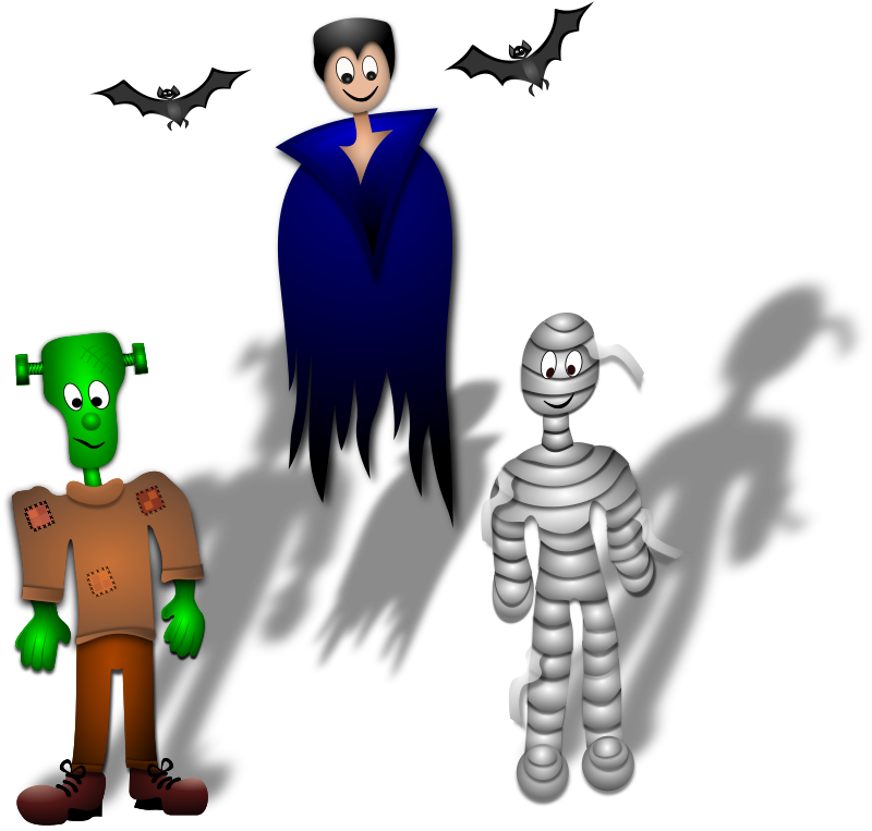 Norah Colvin - Character Png Halloween Trick Or Treaters Clipart Transparent Png (800x763), Png Download