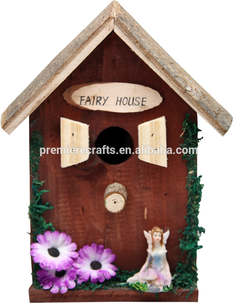 Santa Clausnew Bird House Kit/small Wood Crafts Bird - Cartoon Clipart (900x1122), Png Download