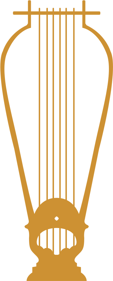File - Lyre - Svg - Graphics Clipart (682x1022), Png Download