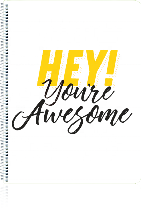 China Loose Leaf Pages, China Loose Leaf Pages Manufacturers - You Are Awesome Word Clipart (800x800), Png Download