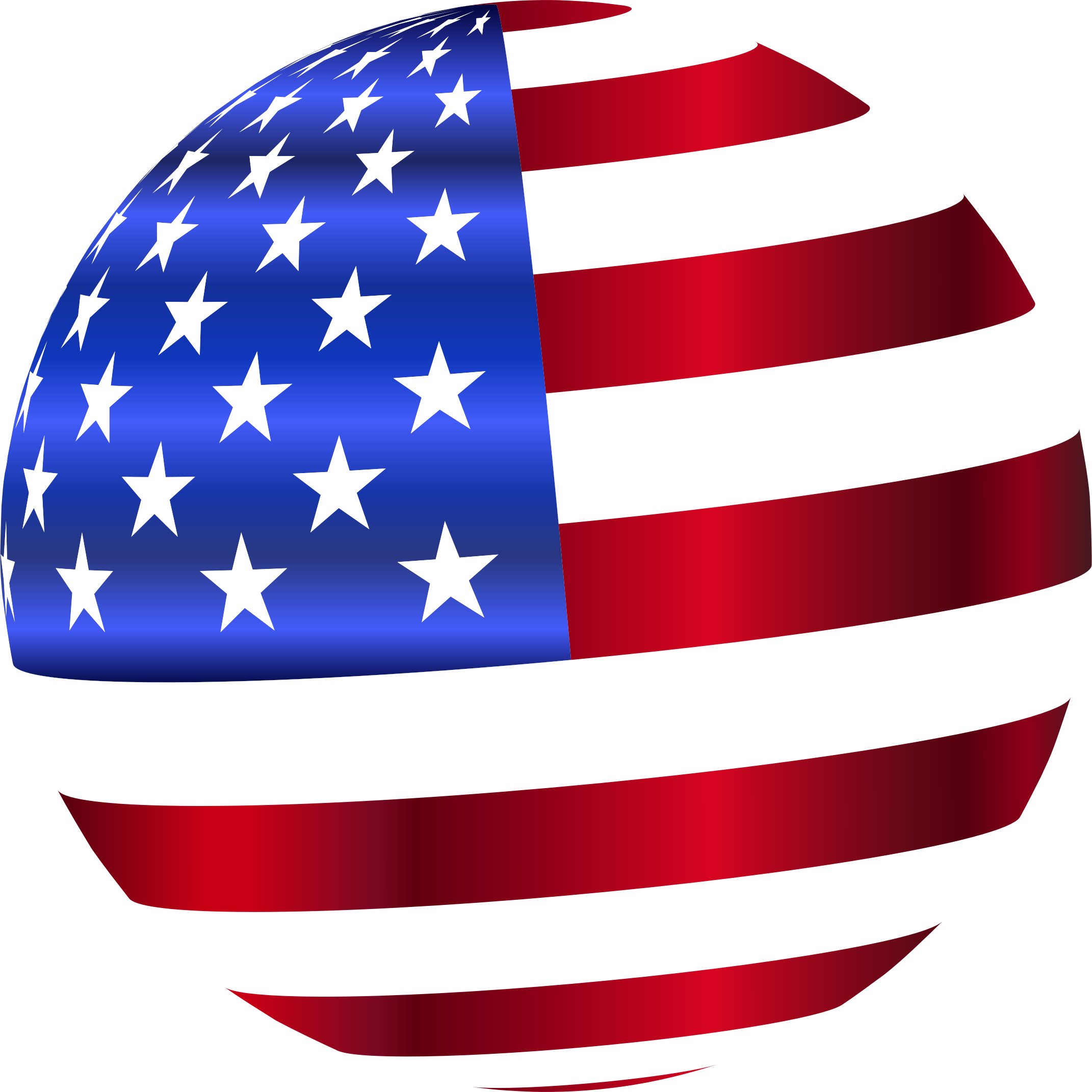 Big Image - Usa Flag Clip Art - Png Download (2142x2142), Png Download