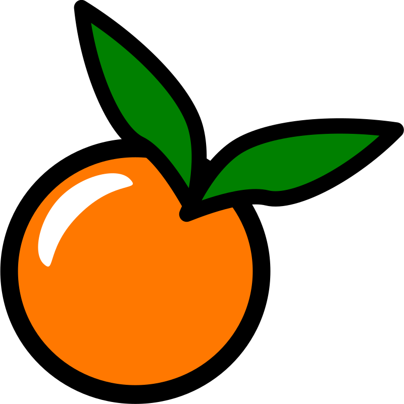 Orange Clipart Fruit Clip Art Photo - Orange Icon - Png Download (569x569), Png Download