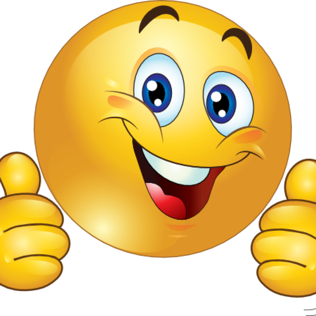 Happy Face Clipart 19 Happy Face Png Transparent Stock - Thumbs Up Smiley Clipart (1024x1024), Png Download