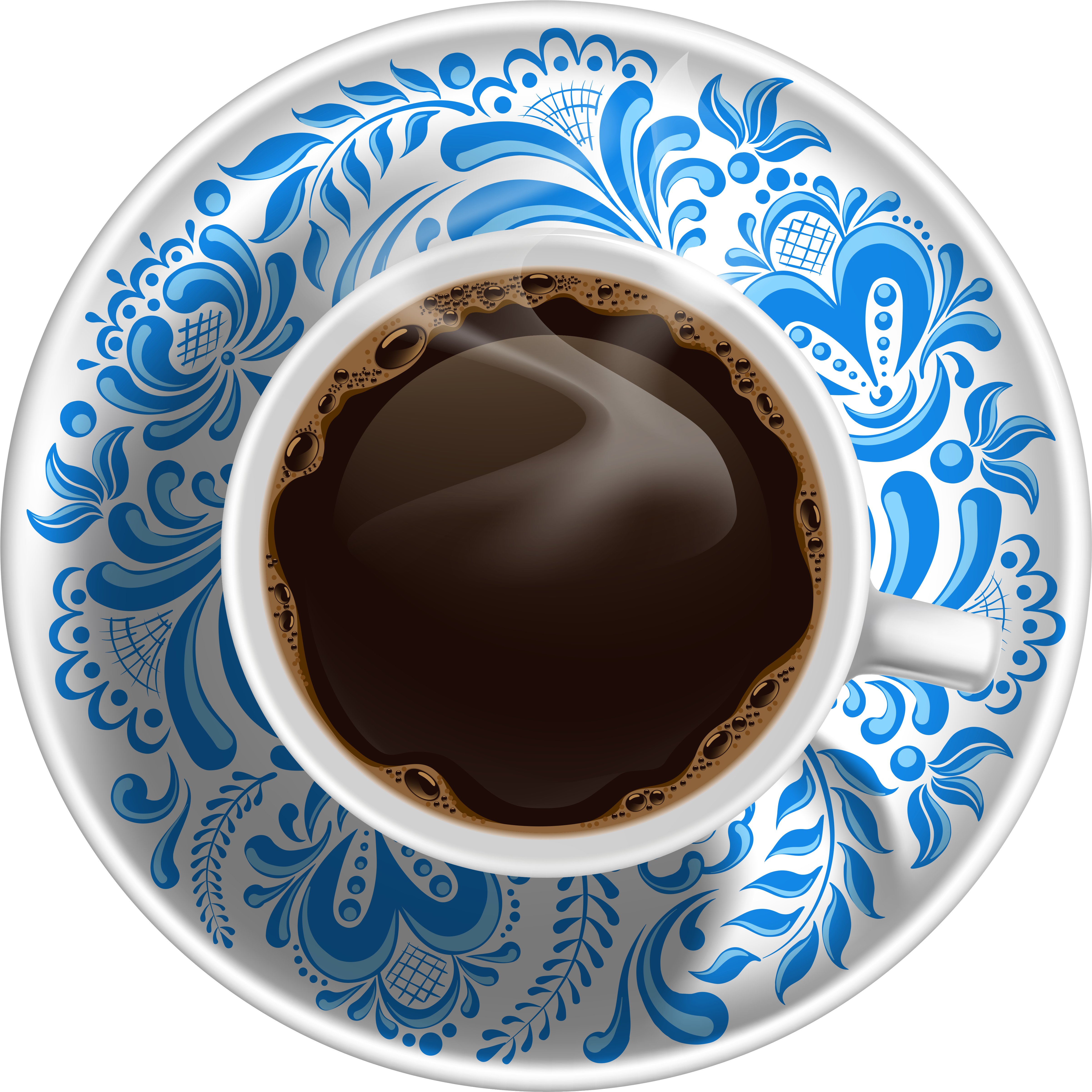 Transparent Coffee Cup Png Vector Clipart - Turkish Coffee Cup Png (4988x4984), Png Download