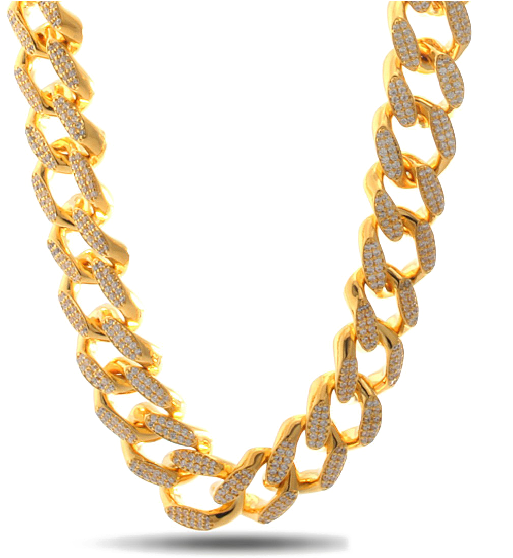 Thug Life Chain Png Image Background - Kalung Thug Life Png Clipart (1100x1100), Png Download