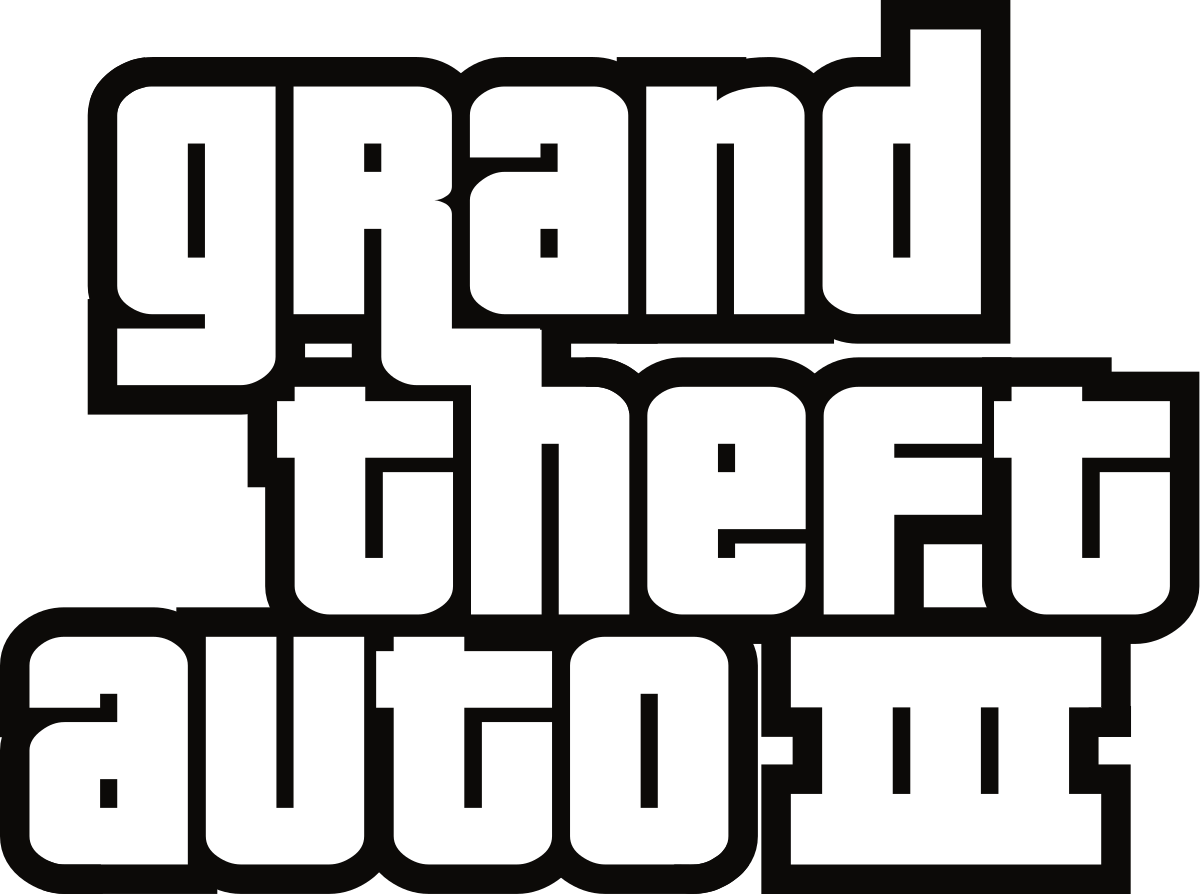 Scritta Thug Life Png - Gta Iii Logo Clipart (1200x894), Png Download