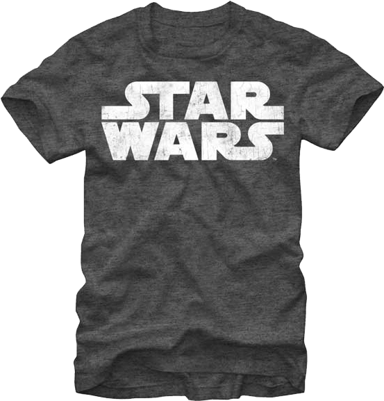 Classic Star Wars Logo T-shirt - Star Wars Clipart (580x580), Png Download