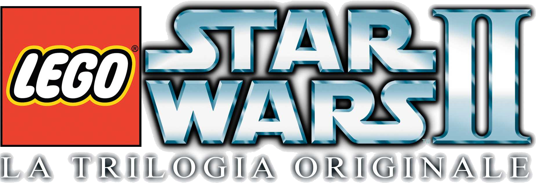 File Lego Star Wars 2 Logo Pnglego Star Wars Logo Png - Star Wars Clipart (1852x710), Png Download