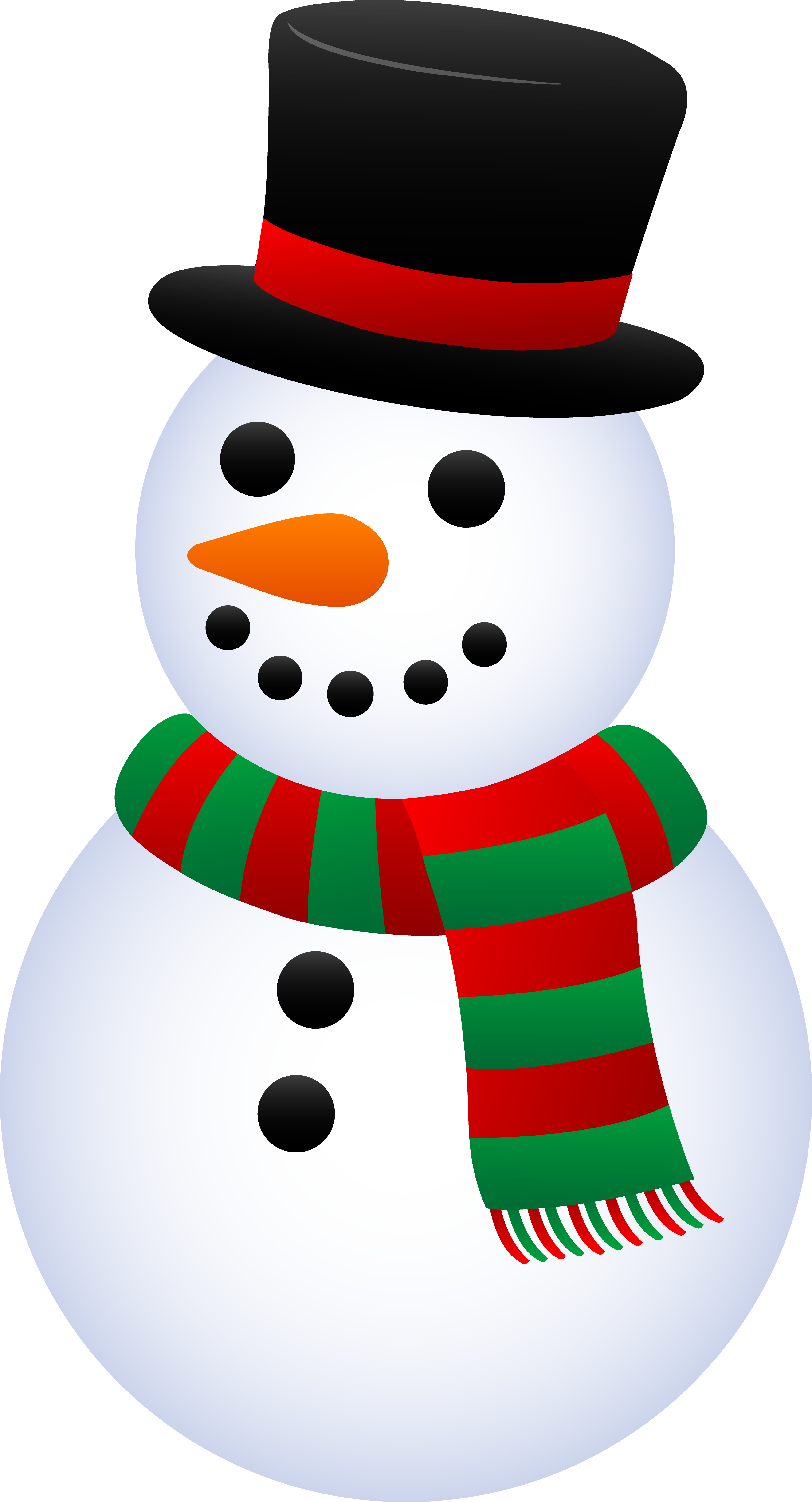 3455 X 6386 18 - Snowman Clipart - Png Download (3455x6386), Png Download