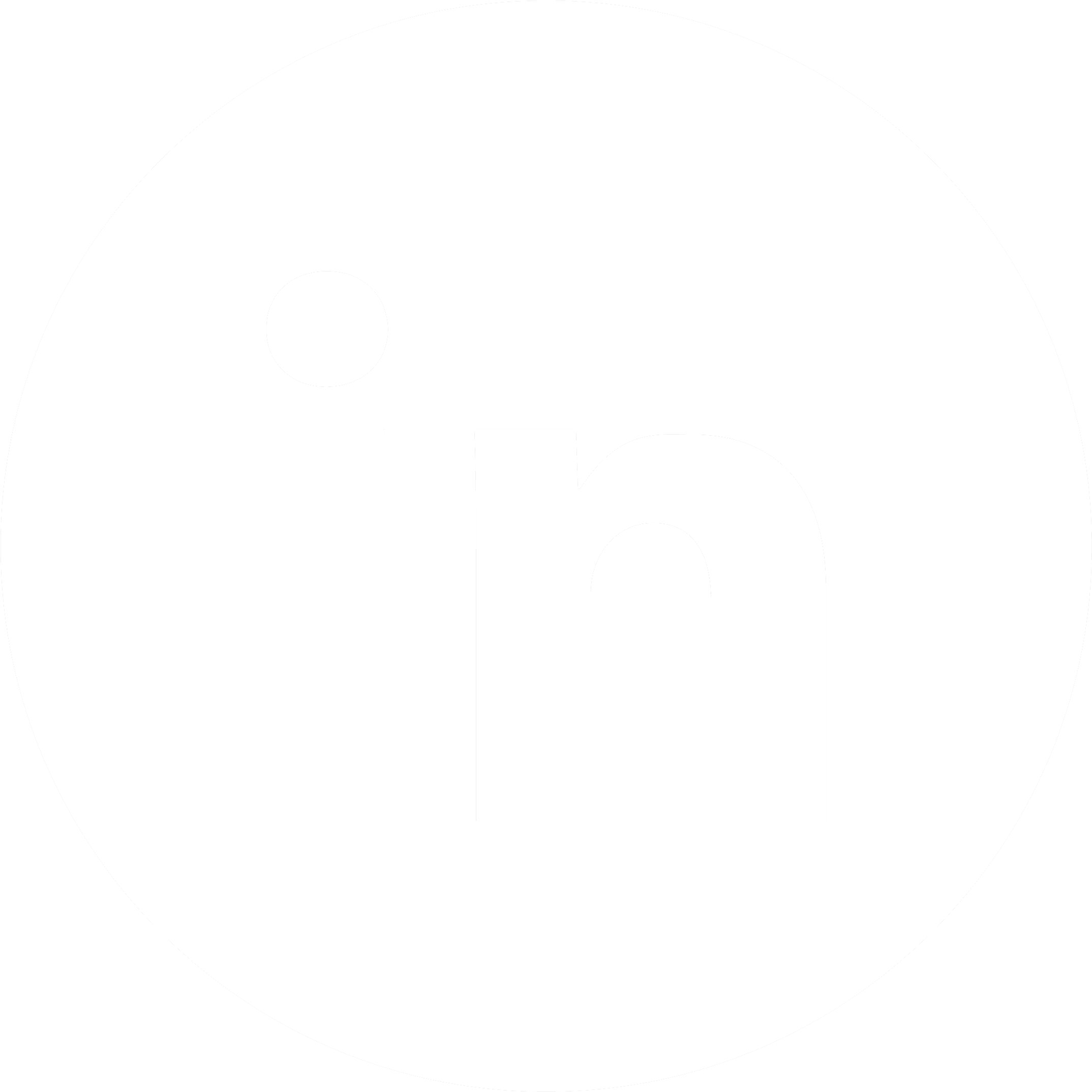 Twitter - Linkedin Logo Png Transparent White Clipart (2202x2206), Png Download