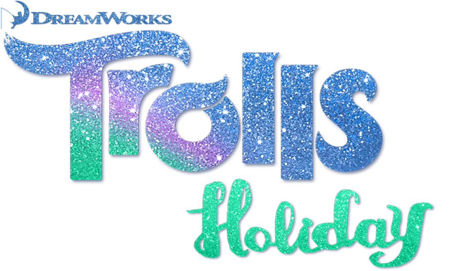 Trolls Holiday Special - Dreamworks Animation Clipart (1280x544), Png Download
