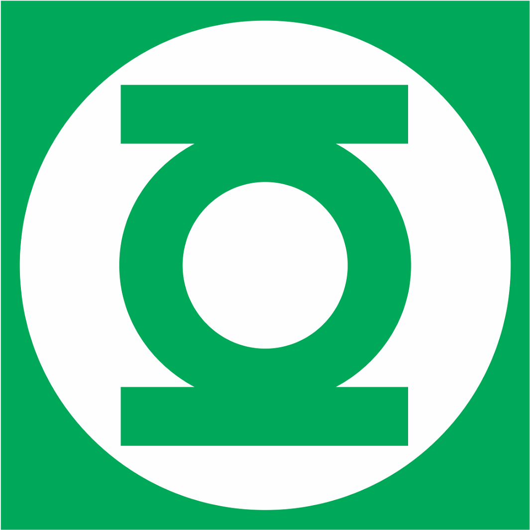 Green Lantern Corps Logo Vector Format Cdr Ai Eps Svg - Logo Green Lantern Clipart (1600x1136), Png Download