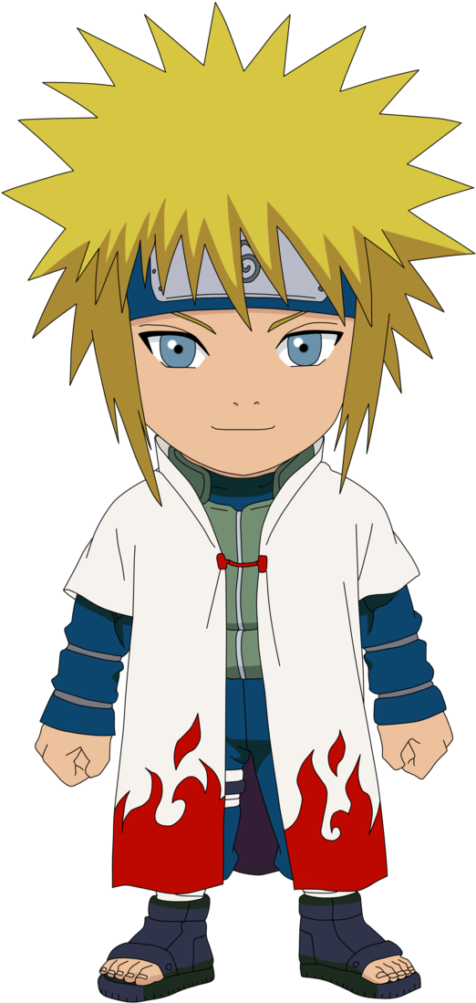 Naruto Clip Art - Chibi Minato - Png Download (900x1283), Png Download