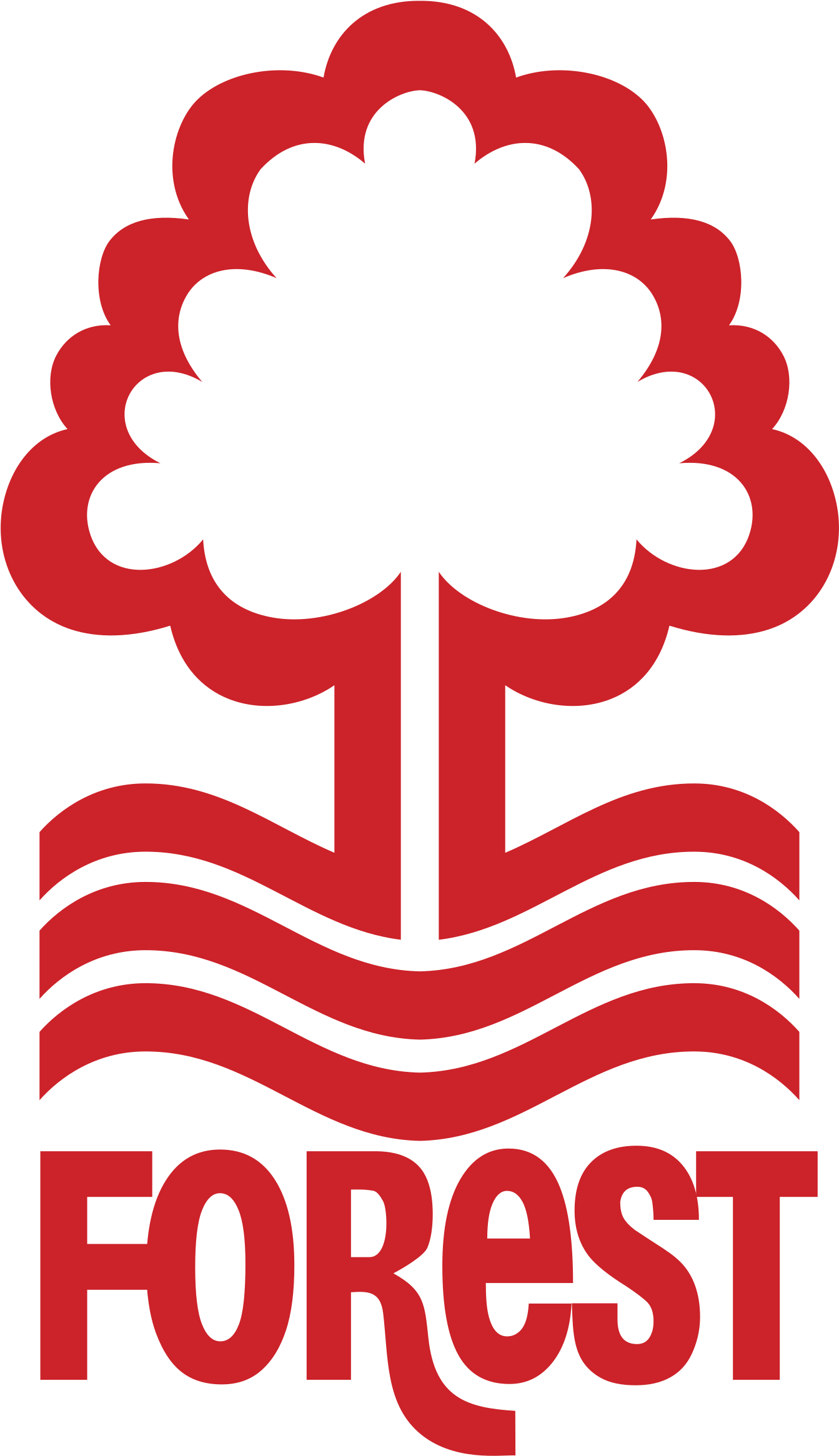 Nottingham Forest Fc Logo Png Transparent - Nottingham Forest Fc Logo Png Clipart (1343x2331), Png Download