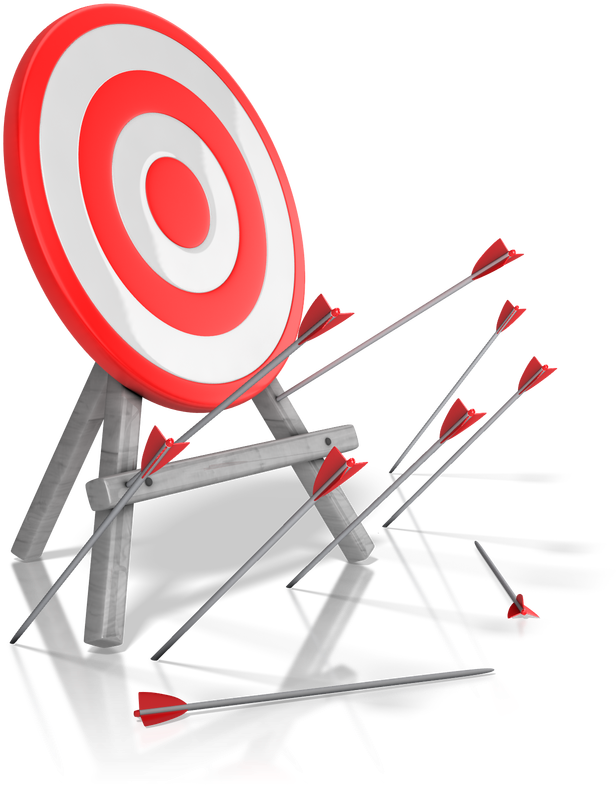 Target Clipart Consistent - Arrow Missing Target Png Transparent Png (719x800), Png Download