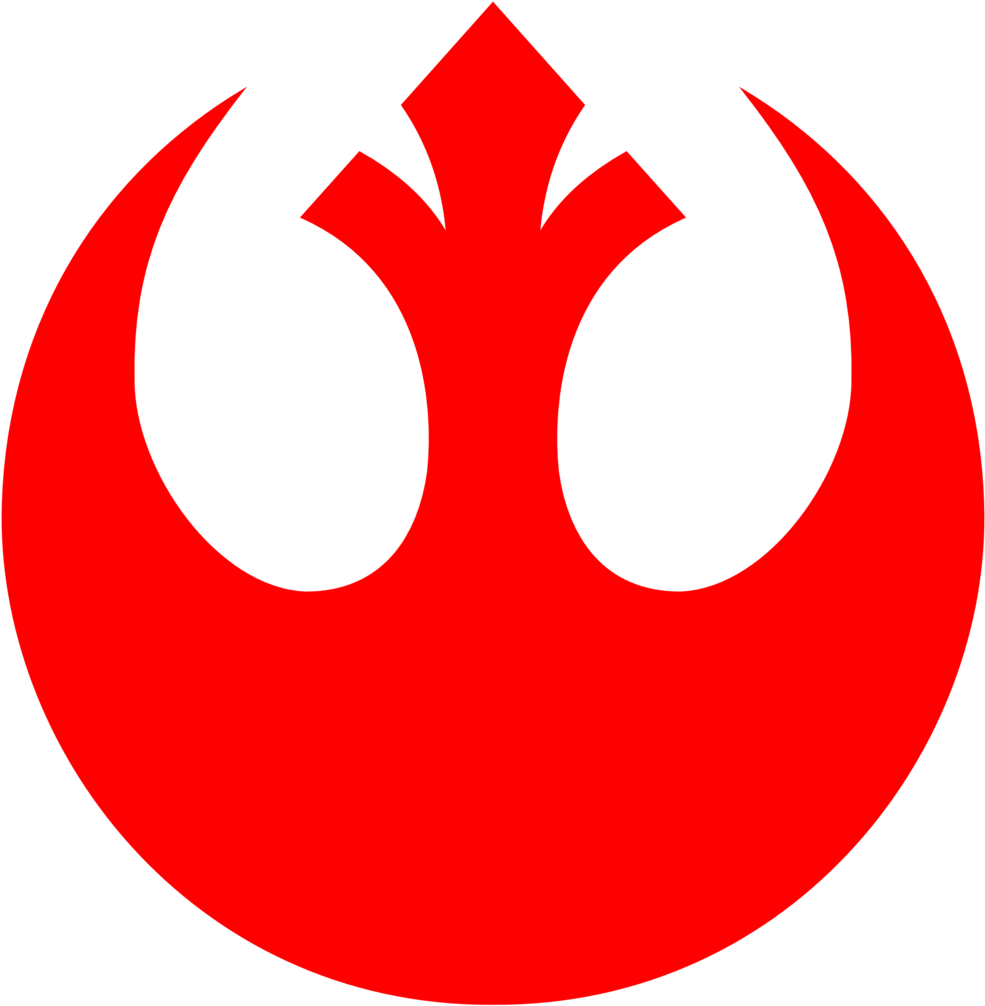 Star Wars Rebellion - Rebel Alliance Logo Red Clipart (543x768), Png Download