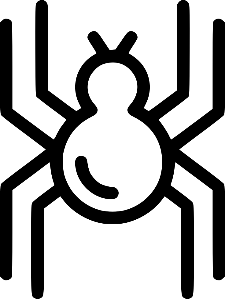 Png File - Spider Svg Icon Clipart (736x980), Png Download