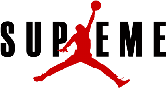 Supreme Png Logo - Air Jordan Clipart (700x700), Png Download
