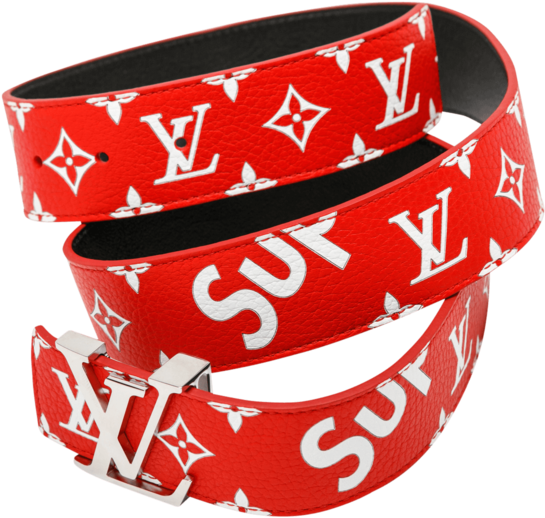Lv Supreme Belt Hd - Bracelet Clipart (1000x600), Png Download