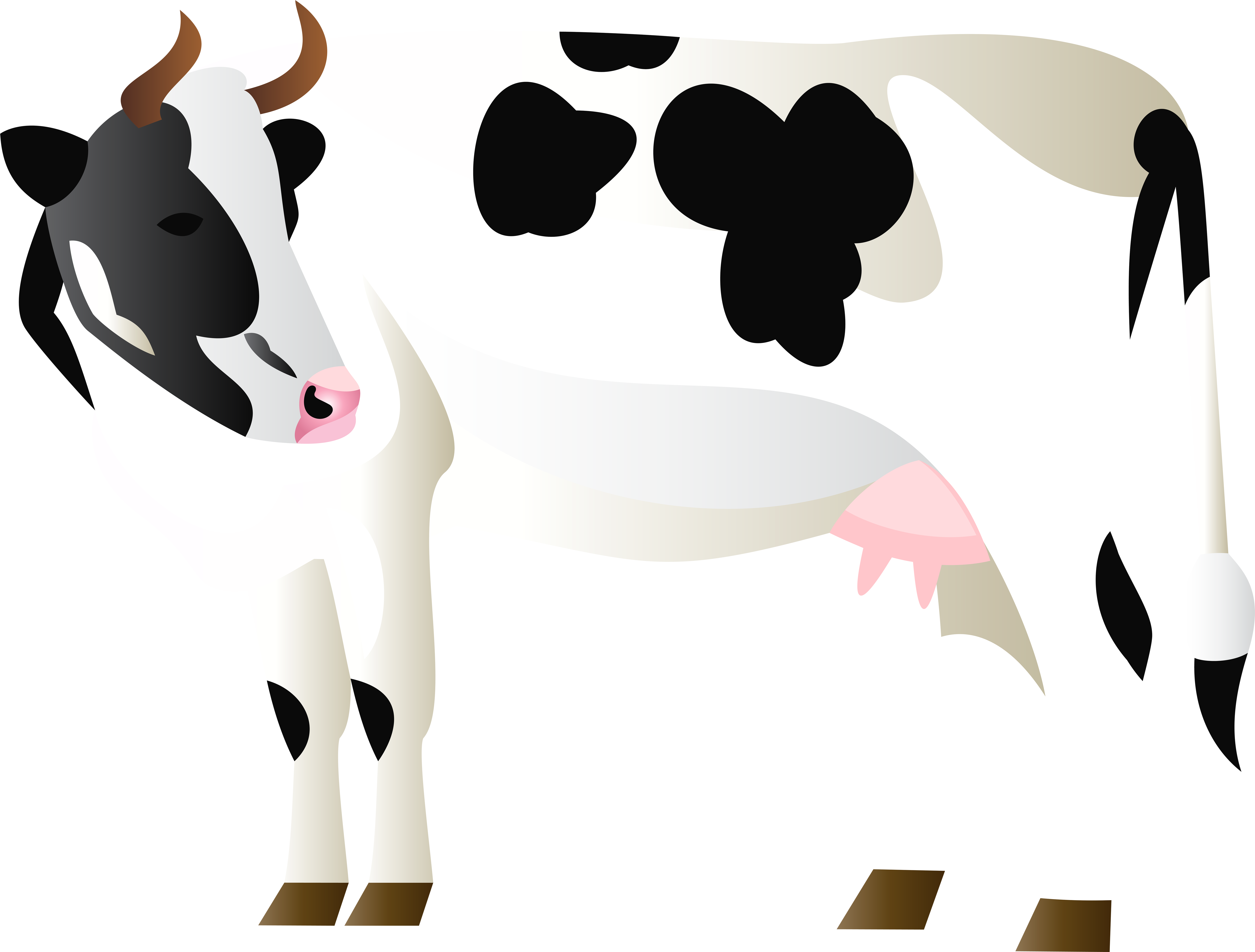 Cow Png Clipart (8000x6071), Png Download