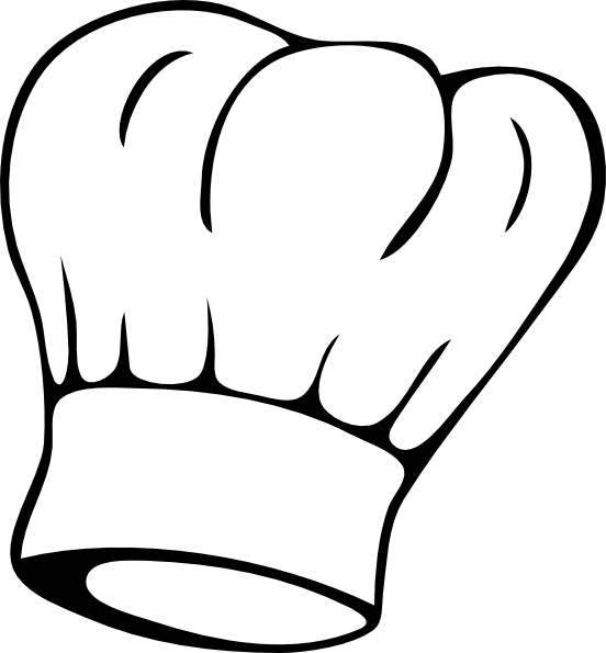 Small - Clip Art Chefs Hat - Png Download (552x595), Png Download