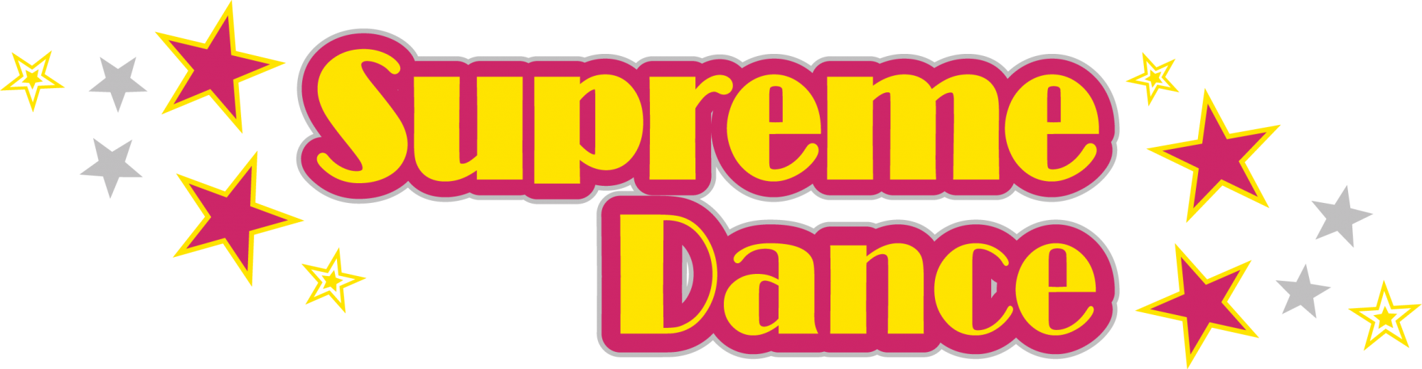 Cropped Supreme Dance Logo Lge May 16 - Amber Clipart (2000x520), Png Download