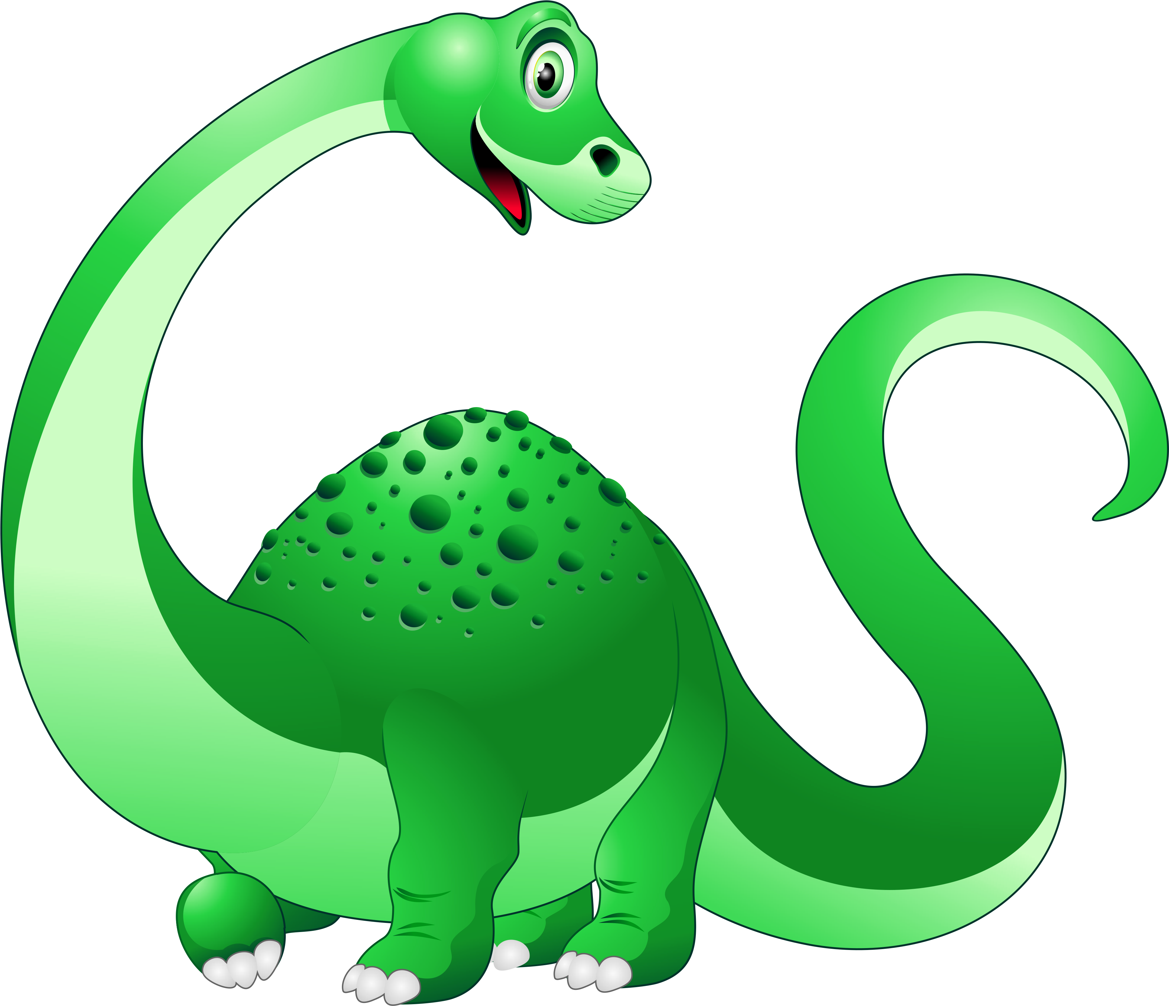 Dinosaur Cartoon Png Clipart Image - Cartoon Dinosaur Png Transparent