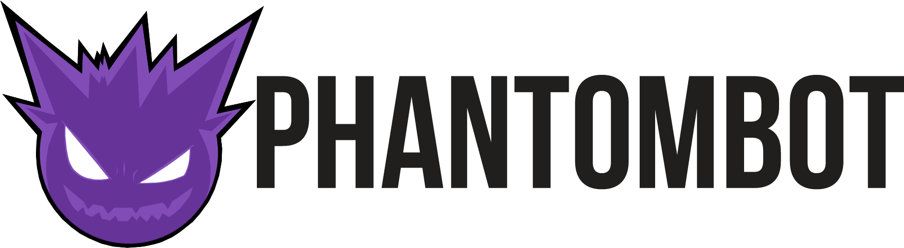 Phantombot Icon Clipart (1832x518), Png Download