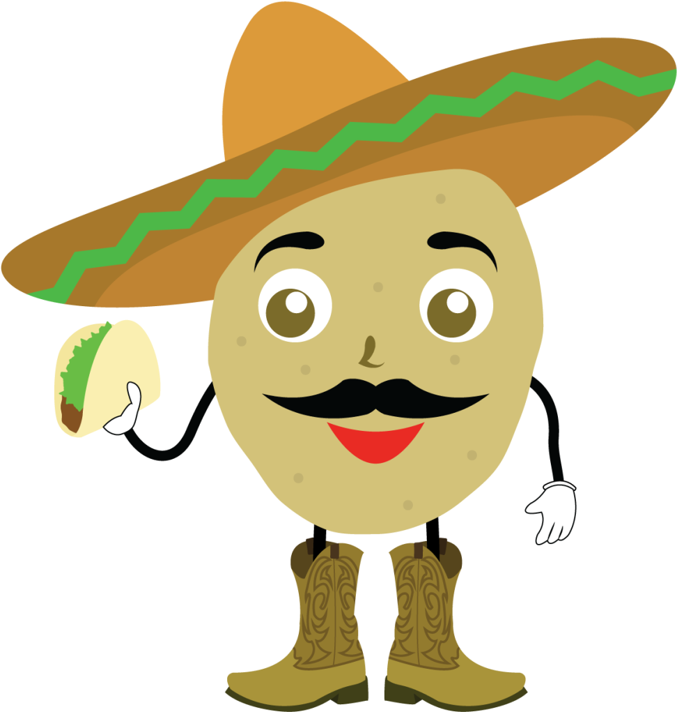 Clipart Freeuse Download Papas Mexican Food - Logo Con Tacos - Png Download (1003x1024), Png Download