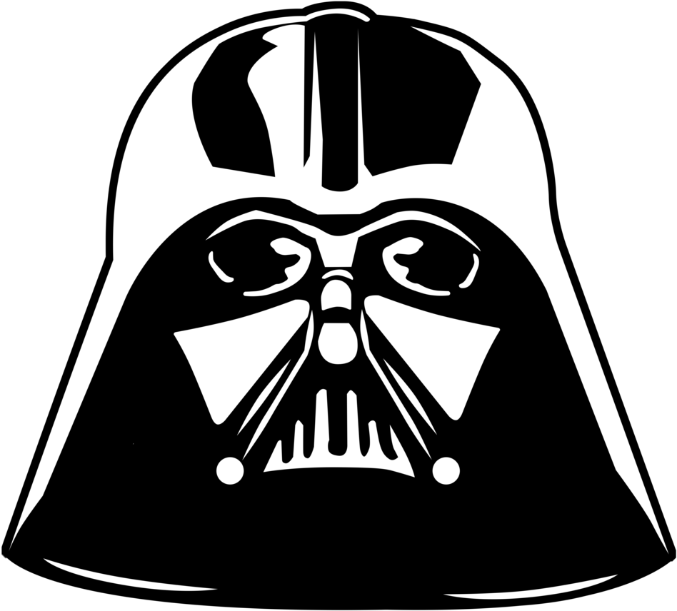 Darth Vader Clipart Character - Star Wars Darth Vader Mask Png Transparent Png (1024x1024), Png Download