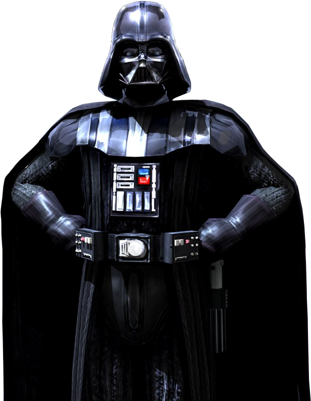 With Lightsaber In Hand And The Force In His Blood, - Happy Easter Darth Vader Clipart (800x800), Png Download