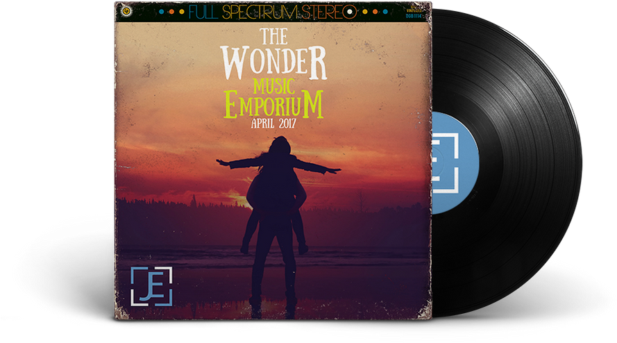 Wonder Emporium April Spotify - 80's Electronic Album Cover Clipart (998x588), Png Download