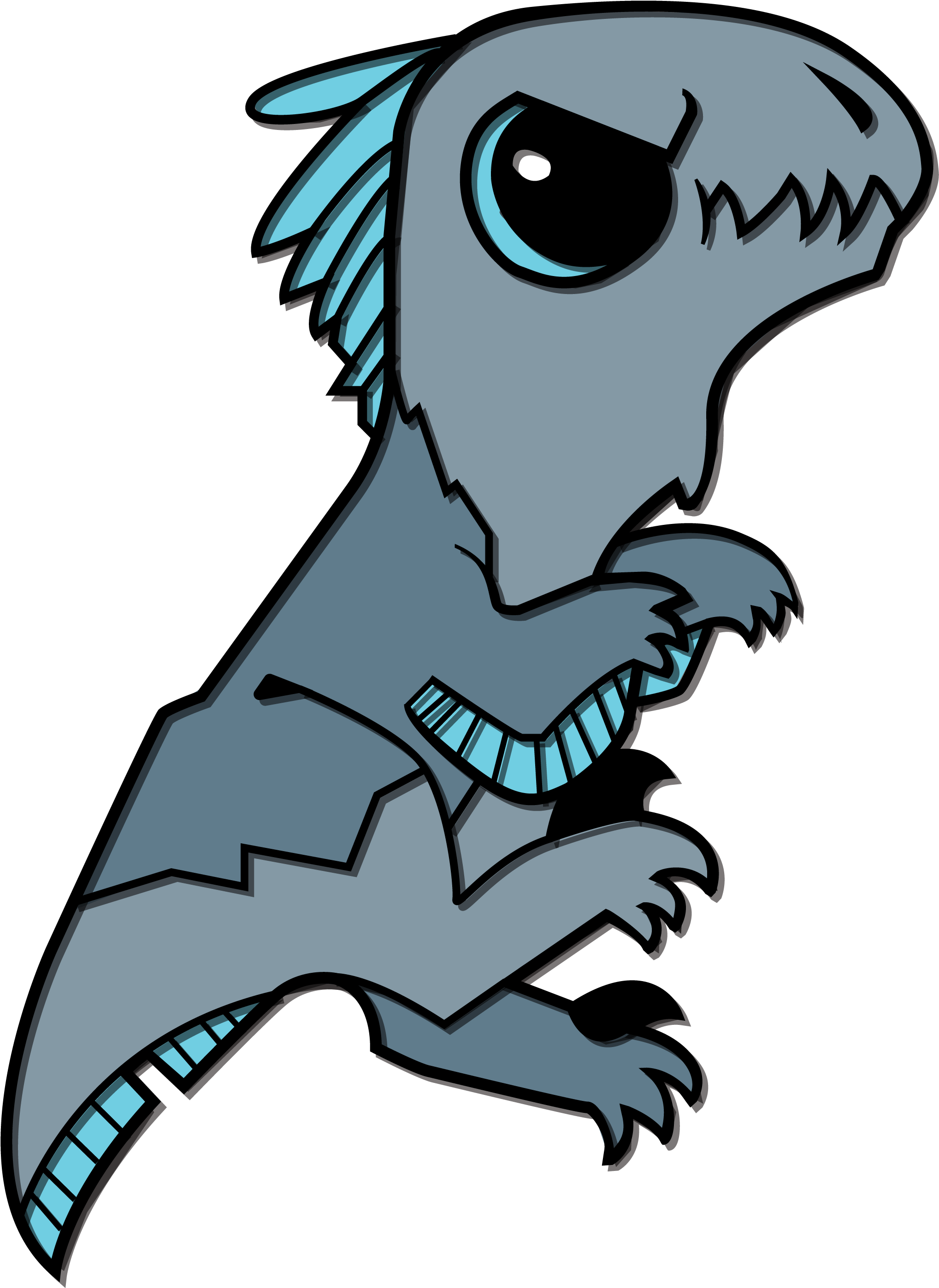 [dino Art] I Drew Up Some Cute Dinosaur Pin Designs - Cute Dinosaur Art Clipart (2037x2795), Png Download