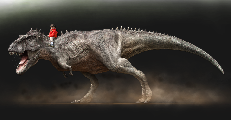 A Website That'll Make A Picture Of You Riding A Dinosaur - It's Not Science Fiction It's What We Do Everyday Clipart (960x500), Png Download