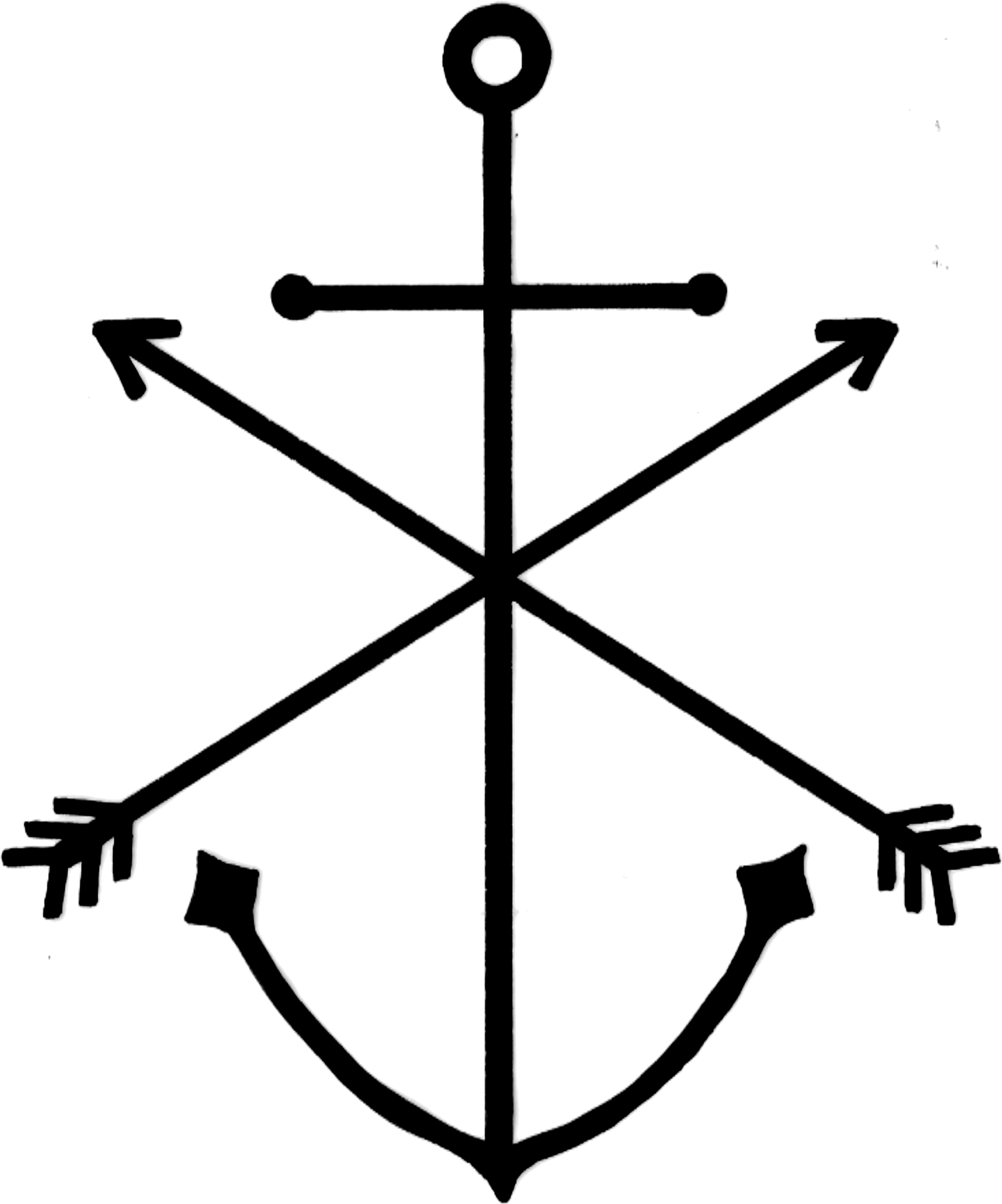 Anchor - St Philomena Anchor Clipart (2735x3236), Png Download