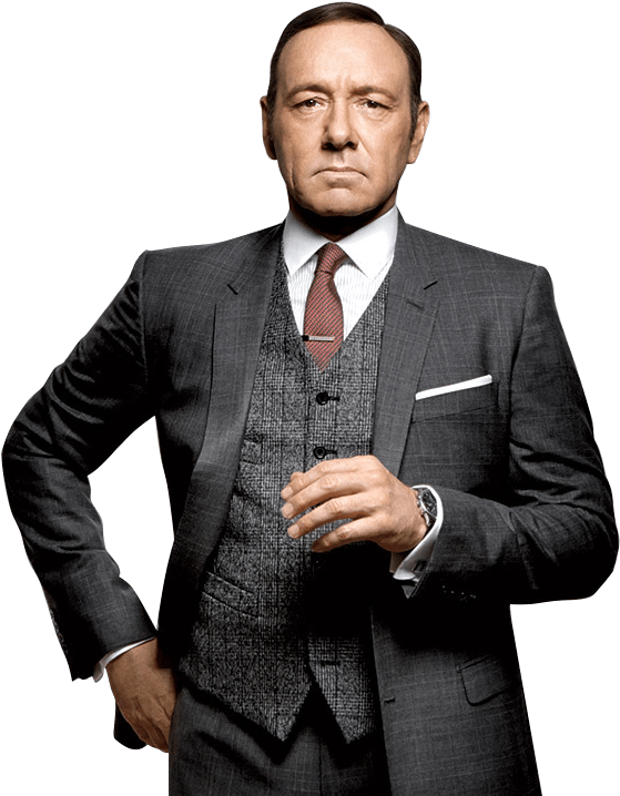 Download - Kevin Spacey House Of Cards Clipart (650x738), Png Download