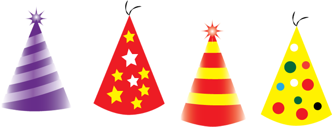 Birthday Hat Png, Birthday Cap Png, Happy Birthday - Christmas Tree Clipart (1600x1067), Png Download